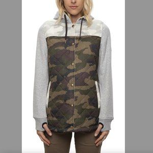 686 Women's Autumn Insulated Jacket DARK CAMO / M